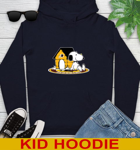 NFL Football Washington Redskins Snoopy The Peanuts Movie Shirt Youth Hoodie 4