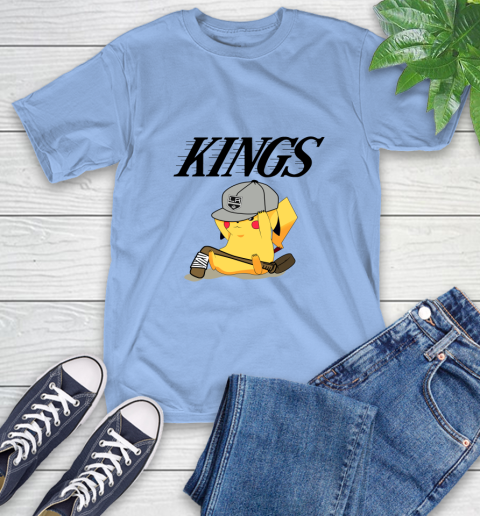 NHL Pikachu Hockey Sports Los Angeles Kings T-Shirt 11