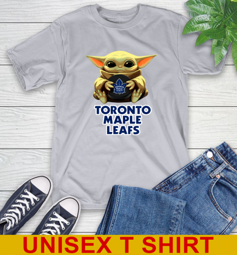 NHL Hockey Toronto Maple Leafs Star Wars Baby Yoda Shirt 6