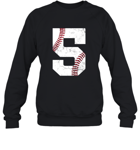 Kids 5th Birthday Shirt Baseball Boys Kids Five 5 Fifth Gift Sweatshirt