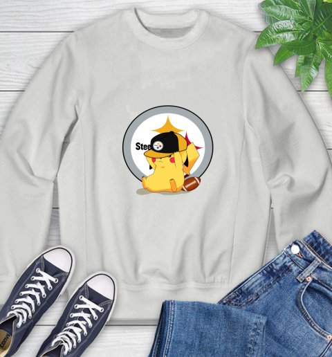 NFL Pikachu Football Sports Pittsburgh Steelers Sweatshirt 5