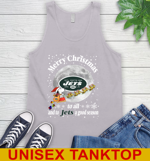 New York Jets Merry Christmas To All And To Jets A Good Season NFL Football Sports Tank Top 3