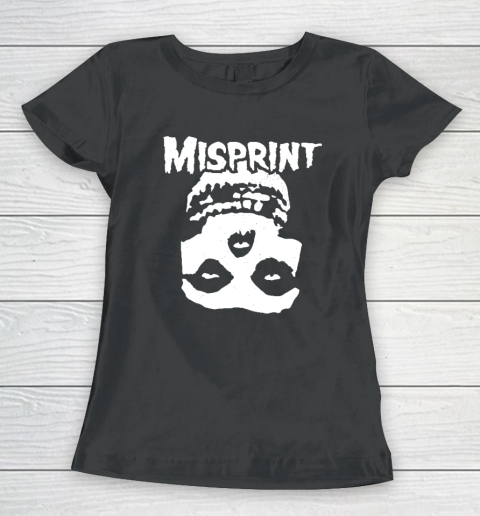 Misprint Skull Funny Misfit Women's T-Shirt