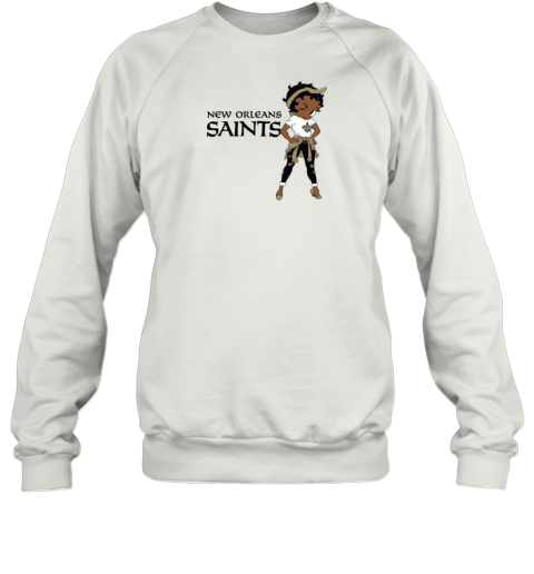 Betty Boop New Orleans Saints Sweatshirt