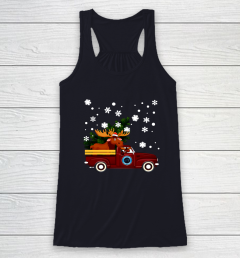 Carolina Panthers Bring Christmas Home NFL Racerback Tank 7