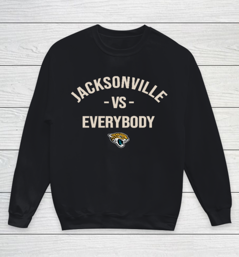Jacksonville Jaguars Vs Everybody Youth Sweatshirt