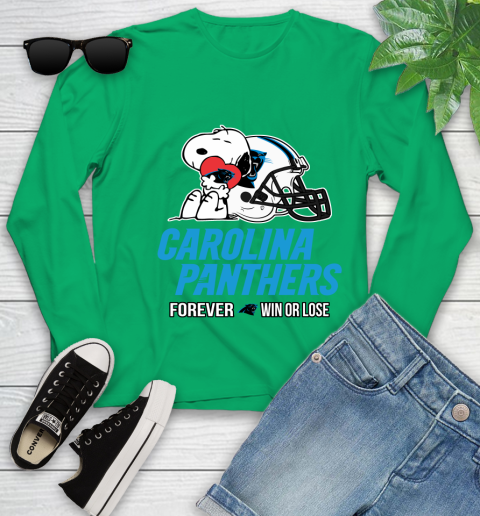 NFL The Peanuts Movie Snoopy Forever Win Or Lose Football Carolina Panthers 130
