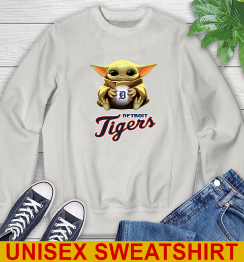 MLB Baseball Detroit Tigers Star Wars Baby Yoda Shirt 36