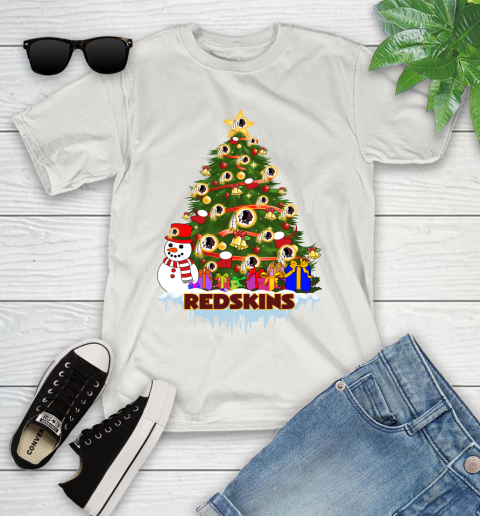 Washington Redskins Merry Christmas NFL Football Sports Youth T-Shirt 12