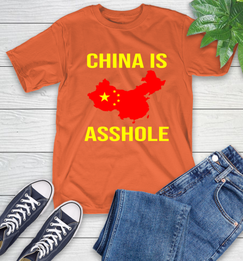 China is asshole shirt 5