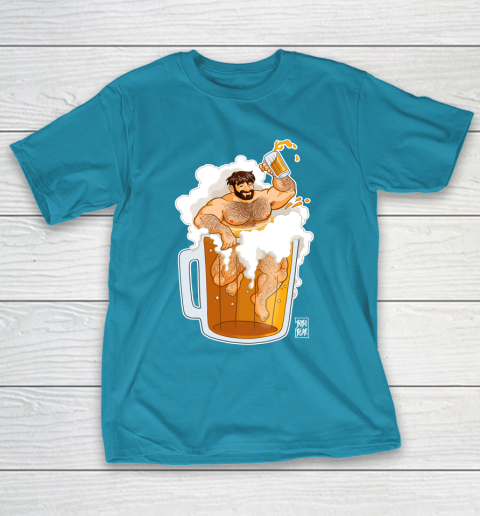 ADAM LIKES A BIG BEER LGBT Gay Pride T-Shirt 7