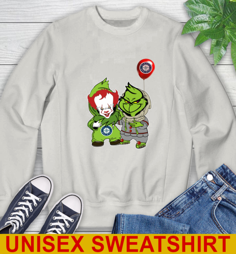 Baby Pennywise Grinch Christmas MLB Baseball Seattle Mariners