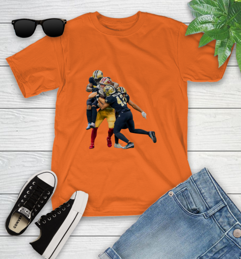 Sprint Football San Francisco 49ers And New Orleans Saints Shirts 107