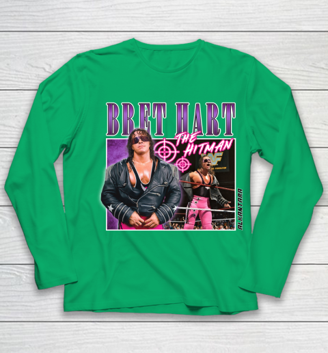 Bret Hart The Hitman Youth Long Sleeve 4