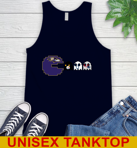 Baltimore Ravens NFL Football Pac Man Champion Tank Top 4 Baltimore Ravens NFL Football Pac Man Champion Tank Top - Image 4