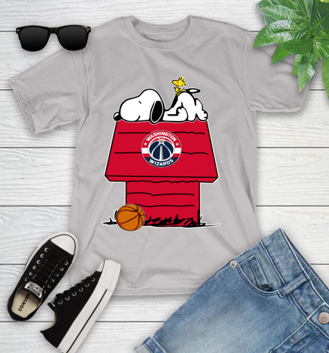Washington Wizards NBA Basketball Snoopy Woodstock The Peanuts Movie Youth T-Shirt Ash Washington Wizards NBA Basketball Snoopy Woodstock The Peanuts Movie Youth T-Shirt 12