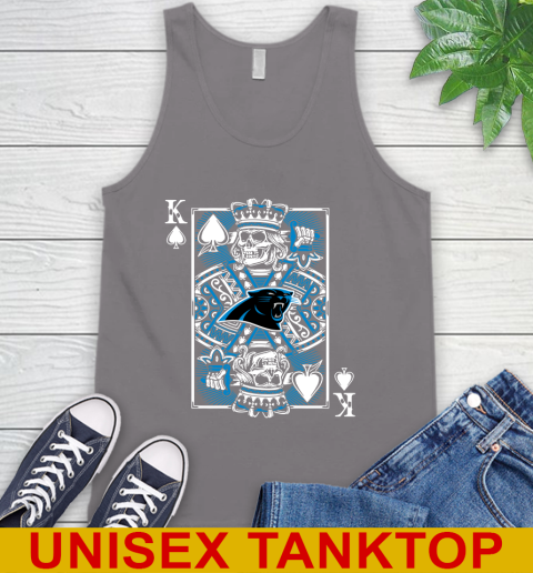 Carolina Panthers NFL Football The King Of Spades Death Cards Shirt Tank Top 6