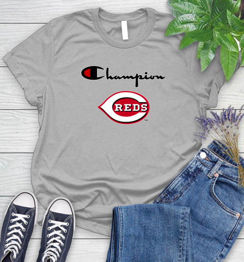 MLB Baseball Cincinnati Reds Champion Shirt Women's T-Shirt 3