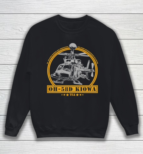 Veteran Shirt OH 58D Kiowa Warrior Sweatshirt