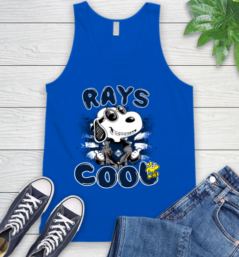MLB Baseball Tampa Bay Rays Cool Snoopy Shirt Tank Top 4