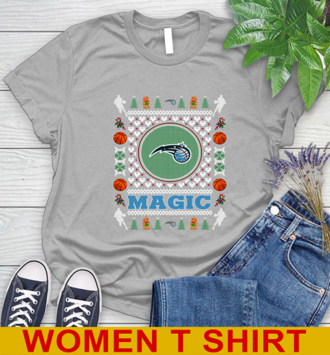 Orlando Magic Merry Christmas NBA Basketball Loyal Fan Women's T-Shirt 5