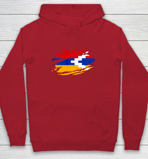 Artsakh Flag Proud Artsakh Support Artsakh Strong Armenia Youth Hoodie 7