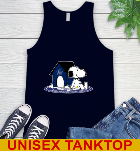 NHL Hockey Toronto Maple Leafs Snoopy The Peanuts Movie Shirt Tank Top 3