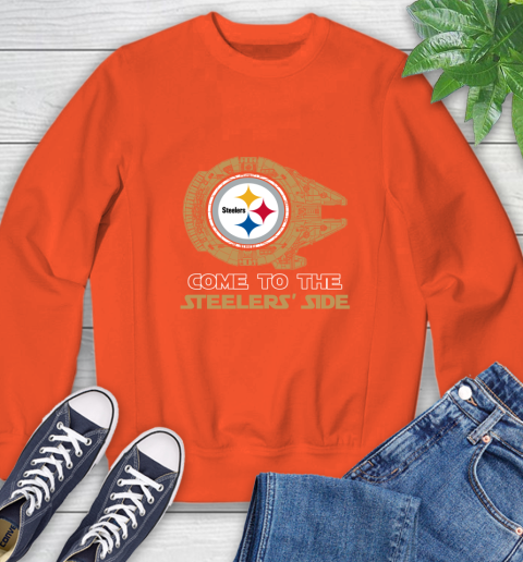 NFL Come To The Pittsburgh Steelers Wars Football Sports Sweatshirt - Image 4