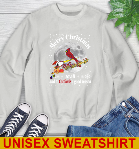 St.Louis Cardinals Merry Christmas To All And To Cardinals A Good Season MLB Baseball Sports Sweatshirt 5