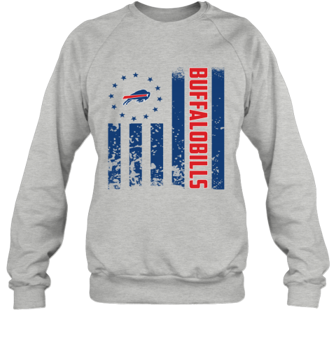 NFL Buffalo Bills American Flag Youth Long Sleeve - Rookbrand