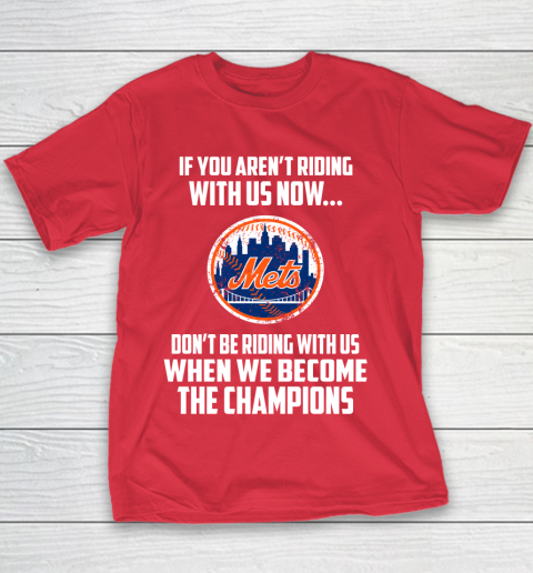 MLB New York Mets Baseball We Become The Champions Youth T-Shirt 7