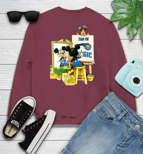 NBA Basketball Orlando Magic Mickey Drawing Shirt 29