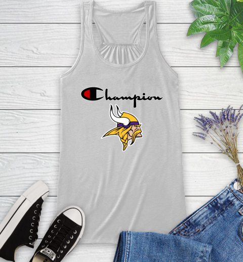 NFL Football Minnesota Vikings Champion Shirt Racerback Tank