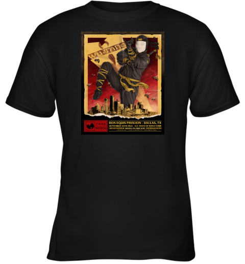 Wu Tang Clan Dallas September 26, 2022 Youth T-Shirt