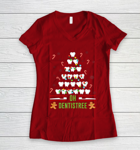 Oh Dentistree Teeth Christmas Tree Dentist Xmas T-Shirt Oh Dentistree Teeth Christmas Tree Dentist Xmas T-Shirt