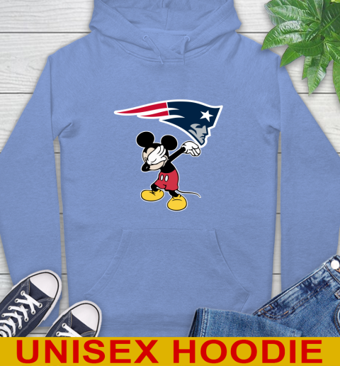 New England Patriots NFL Football Dabbing Mickey Disney Sports Hoodie 11