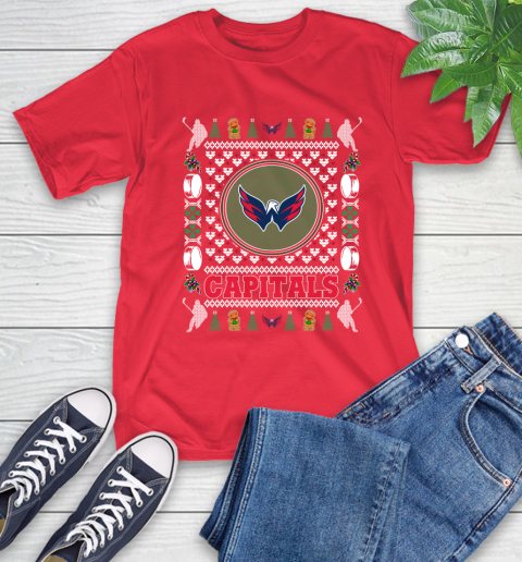 Washington Capitals Merry Christmas NHL Hockey Loyal Fan Ugly Shirt 11