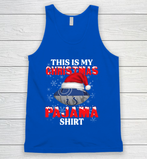 Indianapolis Colts This Is My Christmas Pajama Shirt NFL Tank Top 4