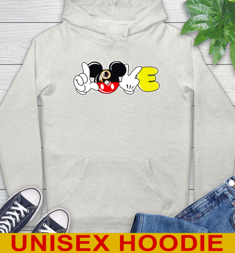 Washington Redskins NFL Football Love Mickey Disney Sports (1) Hoodie 12