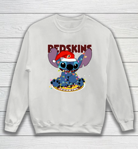 Washington Redskins NFL Football noel stitch Christmas Sweatshirt 3