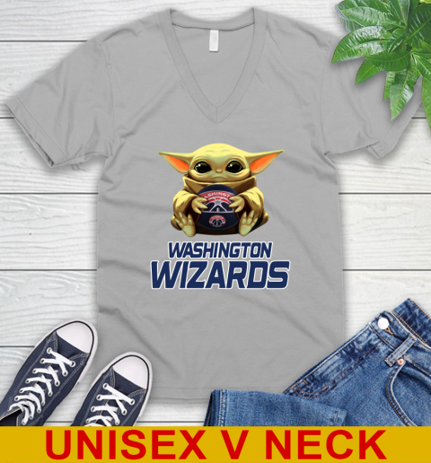 NBA Basketball Washington Wizards Star Wars Baby Yoda Shirt 52
