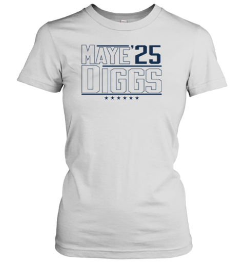 Maye 25 Diggs New England Patriots Premium Women's T-Shirt