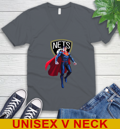 NBA Awesome Superman Basketball Sports Brooklyn Nets 53