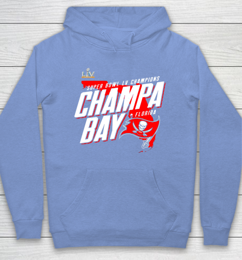 Champa Bay Tampa Bay Buccaneers Super Bowl LV Champions Hoodie 8
