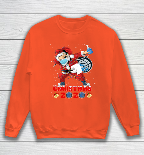 Orlando Magic Funny Santa Claus Dabbing Christmas 2020 NBA Sweatshirt 3