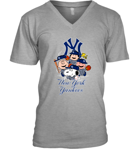 Official new York Yankees Charlie Brown Snoopy New York Yankees T