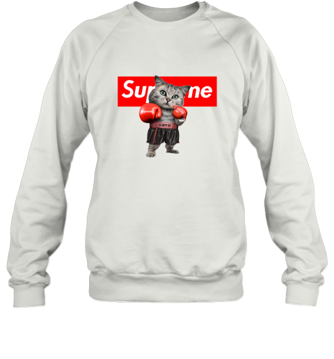 Supreme Boxing CatSupreme Boxing Cat Sweatshirt