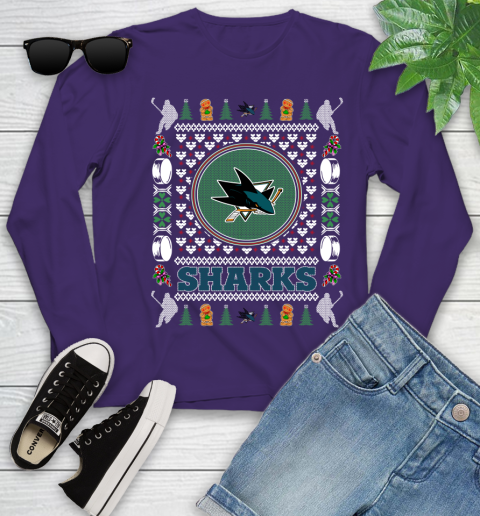 San Jose Sharks Merry Christmas NHL Hockey Loyal Fan Ugly Shirt 127