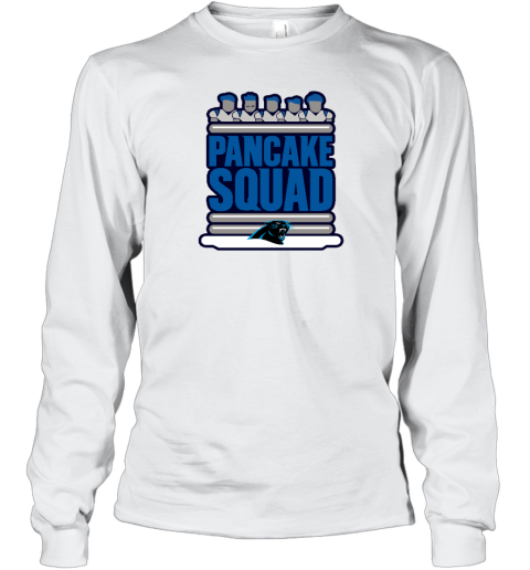 Carolina Panthers Keep Pounding Pancake Squad Long Sleeve T