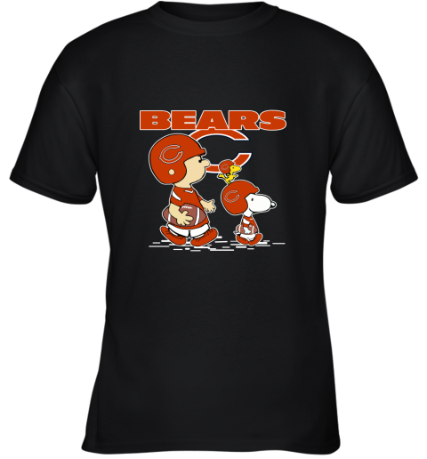 Chicago Bears Let's Play Football Together Snoopy NFL Shirt